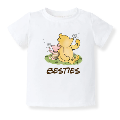 Besties Cute Baby Bodysuit – Premium Custom Baby Clothes, Unisex Newborn, Kids T-shirt
