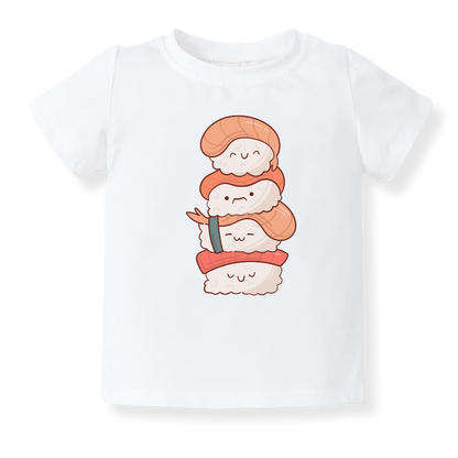 Sushi Baby Bodysuit, Sushi Graphic Tee, Natural Sweatshirt