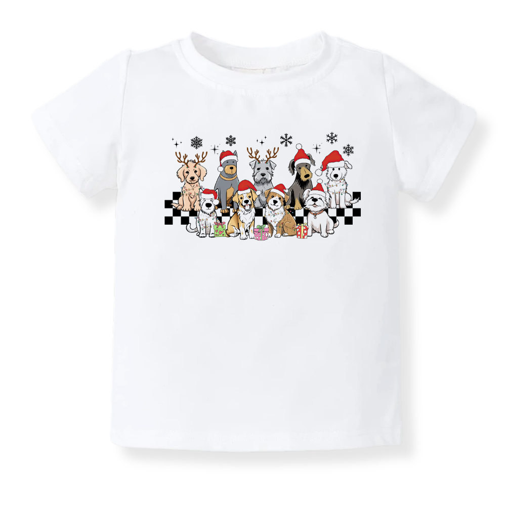 Cut Dogs Tshirt Cute Baby Bodysuit, Kids & Toddler T-Shirt – Dog Lovers Outfit