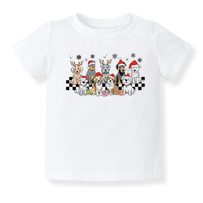 Cut Dogs Tshirt Cute Baby Bodysuit, Kids & Toddler T-Shirt – Dog Lovers Outfit