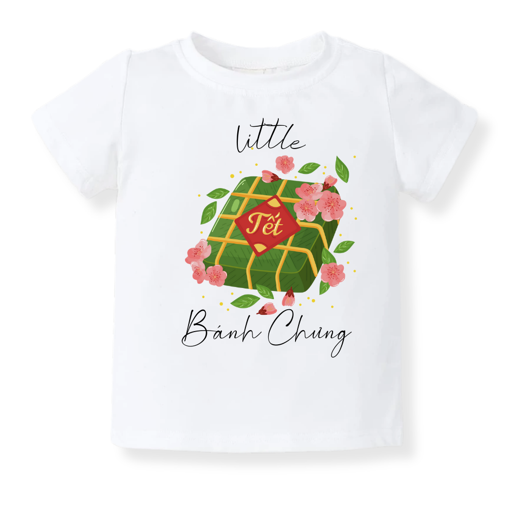 Little Banh Chung Vietnnamesse Baby Bodysuit, Kids & Toddler T-Shirt – Lunar New Year Outfit Tet Vietnam