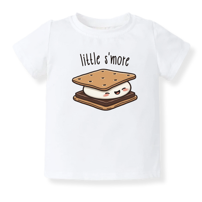 Little S'More Baby Bodysuit, Kids & Toddler T-Shirt – Cute Marshmallow Outfit