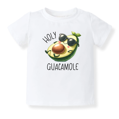 Holy Guacamole Funny & Cute Baby Bodysuit, Kids & Toddler Tshirt, Avocado Sweater