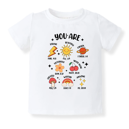 Cute Baby Bodysuit Inspirational Tshirt for Kids Toddler Tee Baby Girl Outfit Retro Shirt