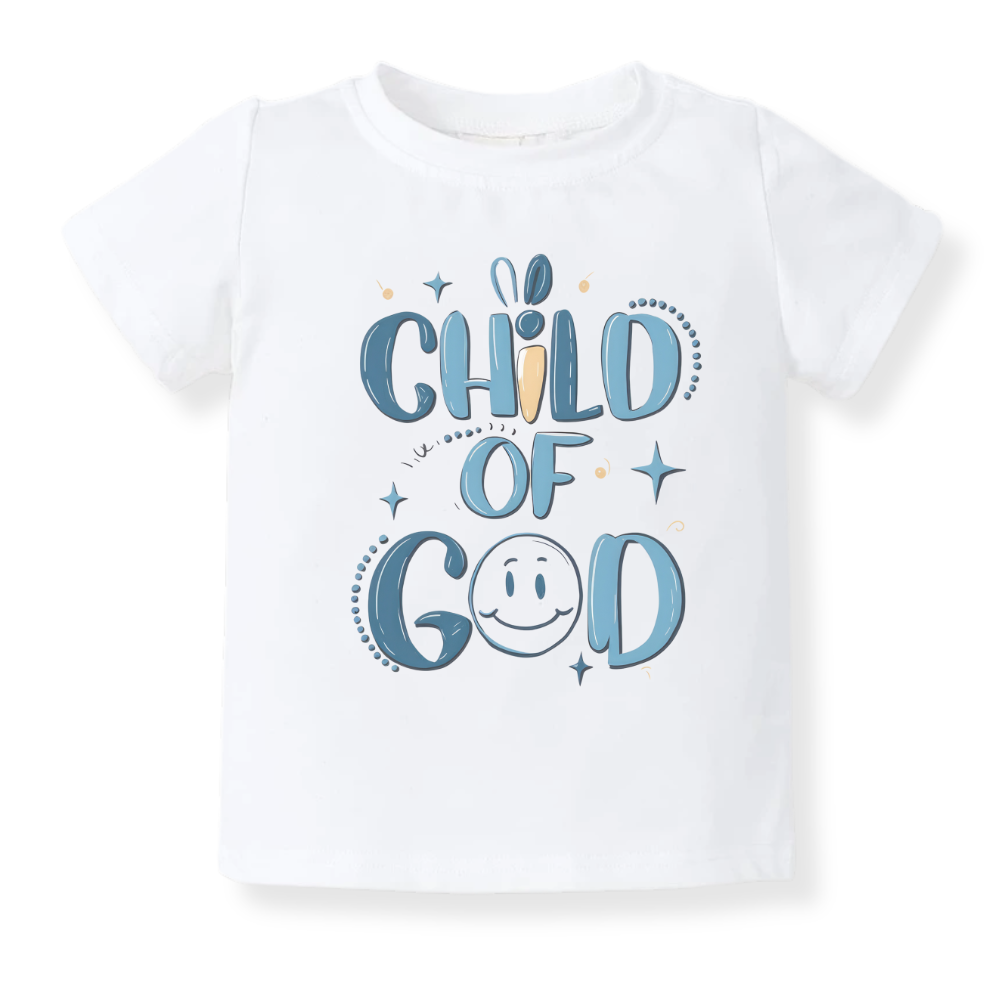 Child of God Baby Bodysuit Retro Tshirt for Kids Toddler Tee Cute Baby Gift for Baby Boy Outfit