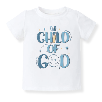 Child of God Baby Bodysuit Retro Tshirt for Kids Toddler Tee Cute Baby Gift for Baby Boy Outfit