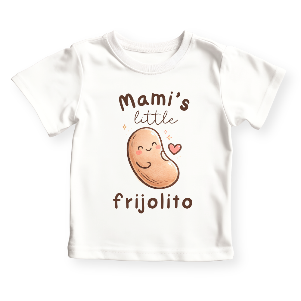Mama's Little Frijolito Shirt - Cute Bean Baby Bodysuit - Matching Family Outfits
