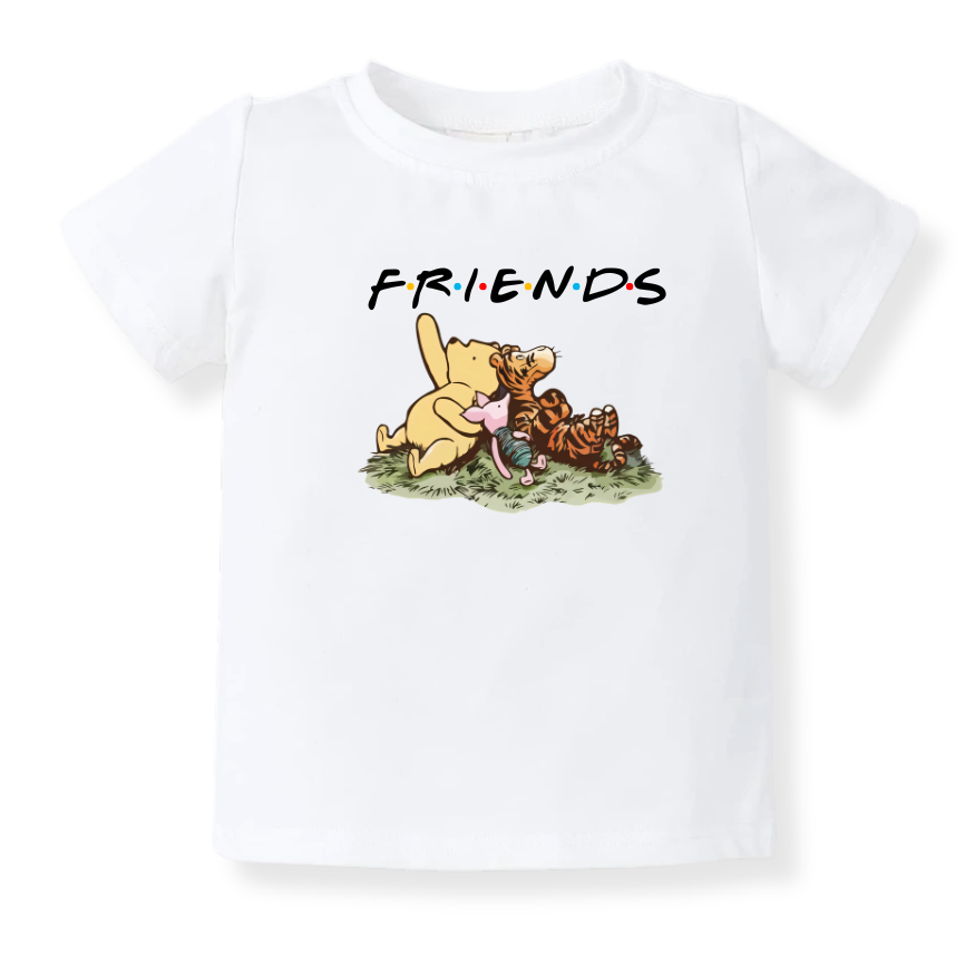 Cute Friends Baby Bodysuit – Personalized Baby Gift, Unisex Newborn Outfit, Custom Baby & Kids Shirt