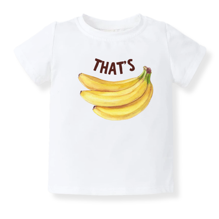 That's Bananas Baby Bodysuit – Banana Kids T-shirt & Toddler Tee, Bananas Sweatshirt