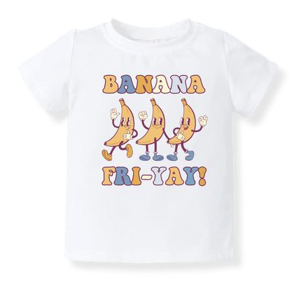 baby onesie onsie clothes girl boy funny newborn gifts outfit toddler infant apparel shirt baby shower kids unisex bodysuit little cute cool clothing banana friday friyay sunglasses weekend TGIF sunday funday