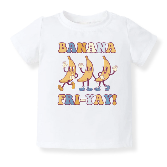 baby onesie onsie clothes girl boy funny newborn gifts outfit toddler infant apparel shirt baby shower kids unisex bodysuit little cute cool clothing banana friday friyay sunglasses weekend TGIF sunday funday