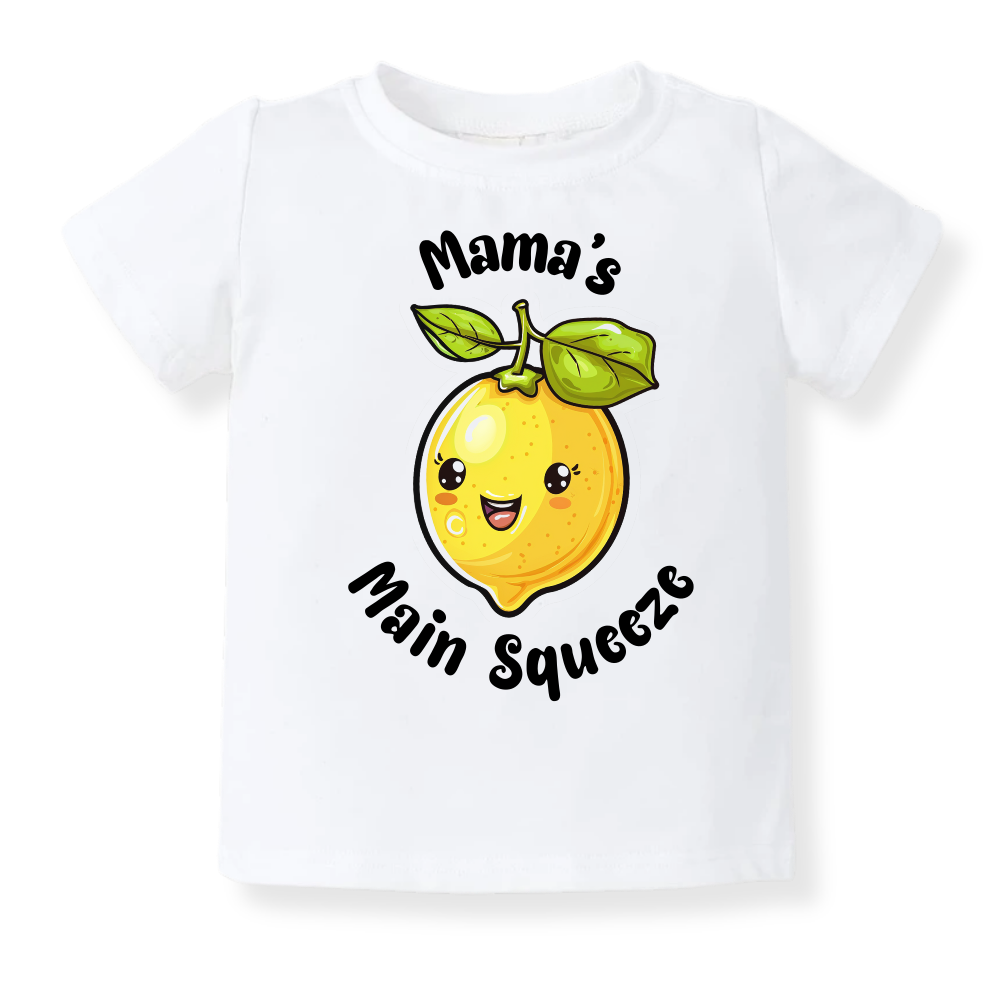 Mama's Main Squeeze Cute Lemon Baby Bodysuit Toddler & Kids T-Shirt
