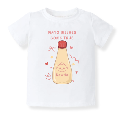 Mayo Wishes Come True Mayonnaise Baby Bodysuit - Mayonnaise Graphic Tee