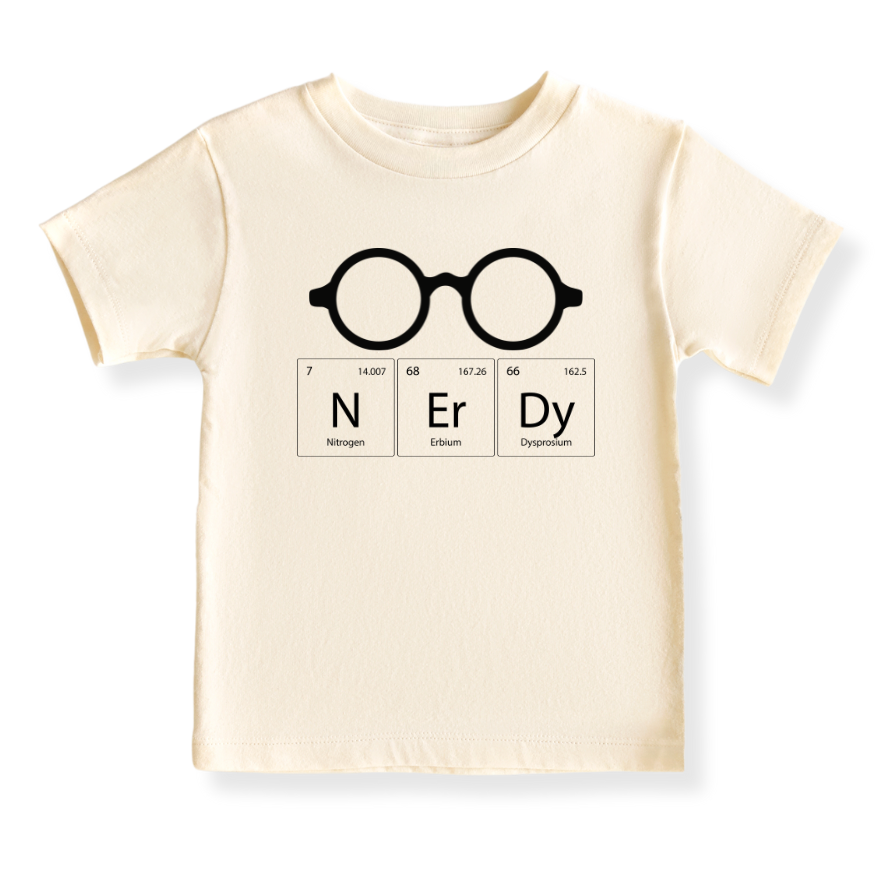 Periodic Table Science Themed Outfit Geeky Baby Gift for Newborn Clothes Funny Nerdy Shirt for Kids Toddler Tee Boys Girls Pregnancy Announccement Scientist Chemist Physicist Tshirts Unisex Bodysuit
