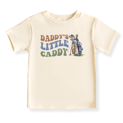 Daddy's Little Caddy Baby Bodysuit Toddler & Kids T-Shirt, Golf Outfit Golfing Baby Clothes