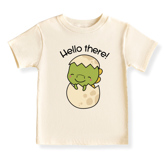 baby onesie onsie clothes girl boy funny newborn gifts outfit toddler infant jersey apparel daddy shirt baby shower kids unisex bodysuit little cute cool clothing mommy cotton newborn hello there dinosaur dino trex 