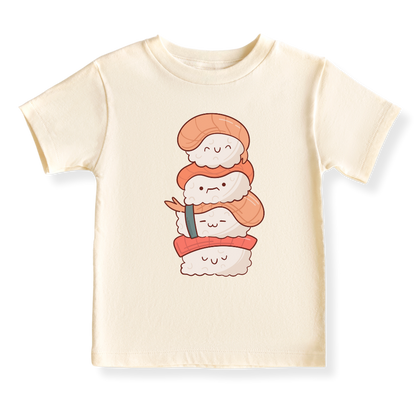 Sushi Baby Bodysuit, Sushi Graphic Tee, Natural Sweatshirt