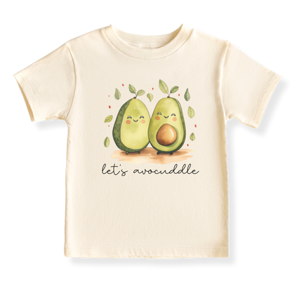 Let’s Avocuddle Baby Bodysuit – Avocado Kids T-Shirt  Toddler Tee, Funny Avocado Outfit