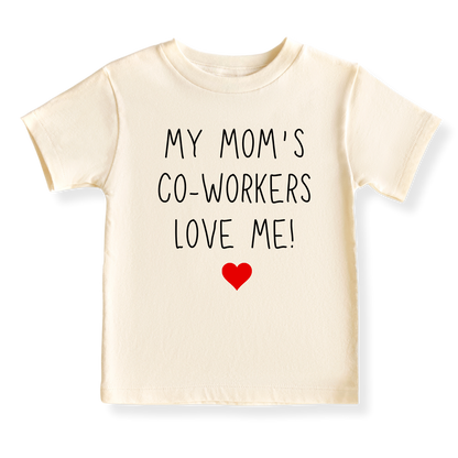 Cute Baby Gift for Coworker's New Baby Bodysuit Tshirt for Kids Toddler Tee