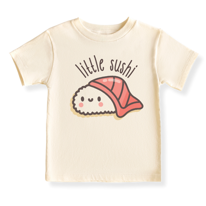 Little Sushi Baby Bodysuit, Kids & Toddler T-Shirt – Cute Sushi Outfit Foodie Shirt for Boys Girls