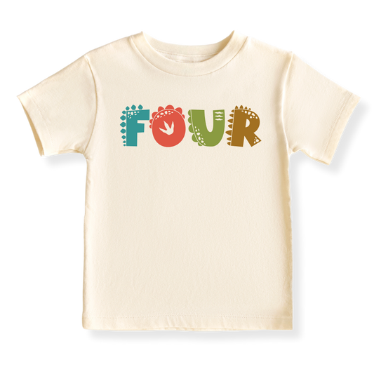 Dinosaur birthday outfit 4th birthday dinosaur shirt Dinosaur fourth birthday Four years old dinosaur shirt Cute dinosaur birthday outfit Dinosaur birthday gift outfit for boys girls Dinosaur birthday party outfit Dino-themed birthday shirt