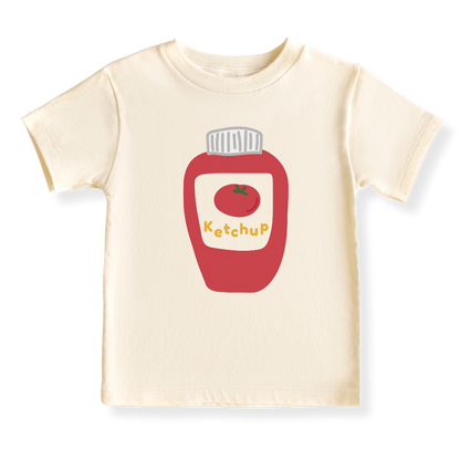 Ketchup Baby Bodysuit - Ketchup Graphic Tee - Family Outfit