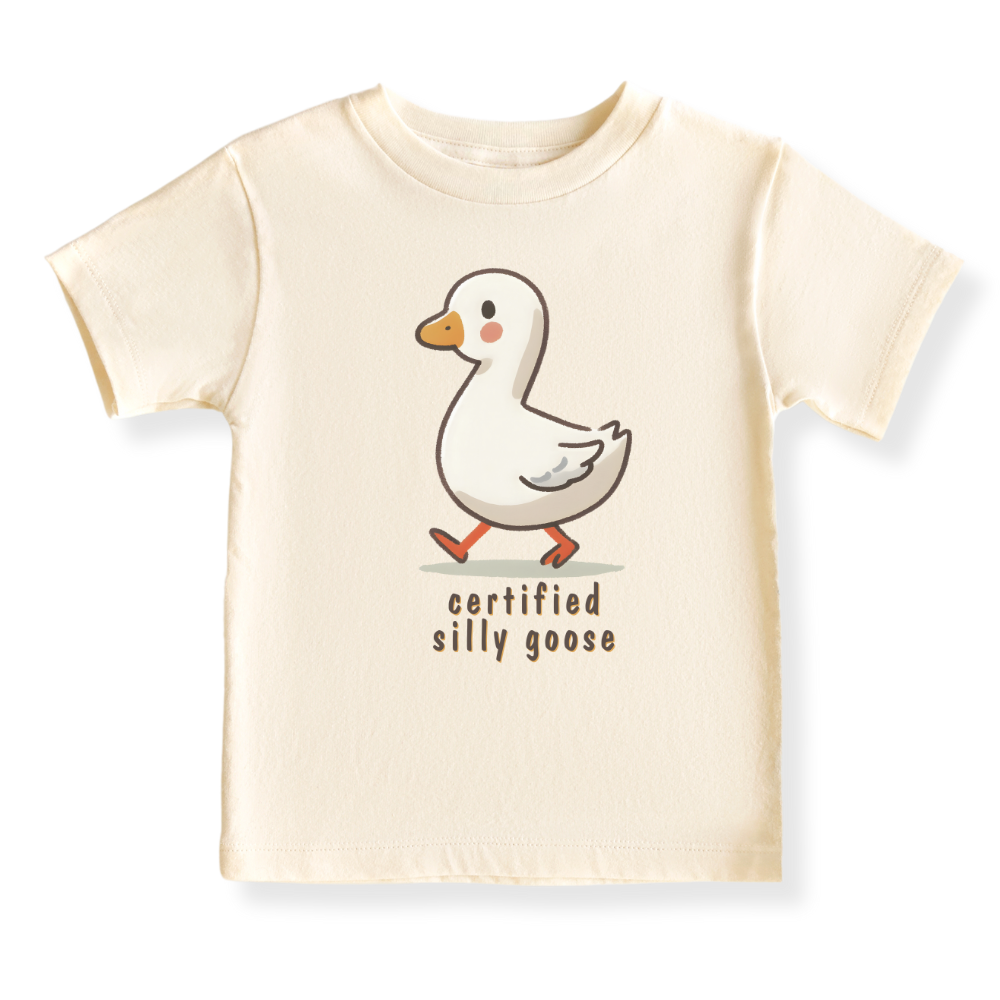Certified Silly Goose Baby Bodysuit, Kids & Toddler T-Shirt – Funny Goose Outfit