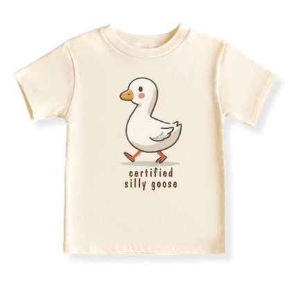 Certified Silly Goose Baby Bodysuit, Kids & Toddler T-Shirt – Funny Goose Outfit
