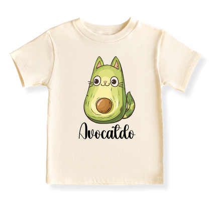 Cute Cat Avocado Baby Bodysuit – Cat Kids T-Shirt & Toddler Tee, Cat Sweater