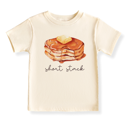 Short Stack Baby Bodysuit, Kids & Toddler T-Shirt – Cute Pancakes Baby Clothes for Boys Girls