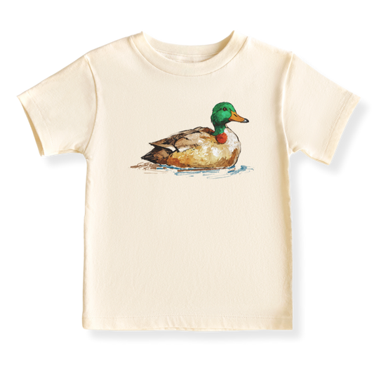 baby onesie onsie clothes girl boy funny newborn gifts outfit toddler infant apparel shirt baby shower kids unisex bodysuit little cute cool clothing mallard animals lake river nature adventure wild duck boat explorer