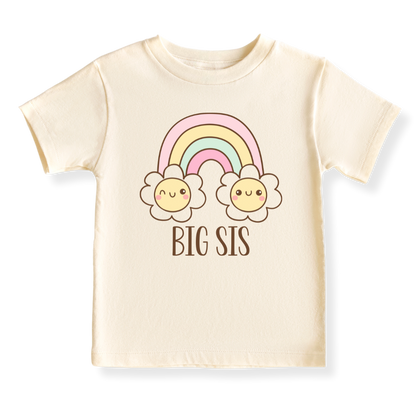 Big Sis Tshirt for Girls, Matching Sister Outfit