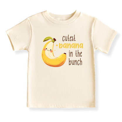 Cutest Banana in the Bunch Baby Bodysuit – Adorable Kids T-shirt & Toddler Tee, Bananas Sweatshirt