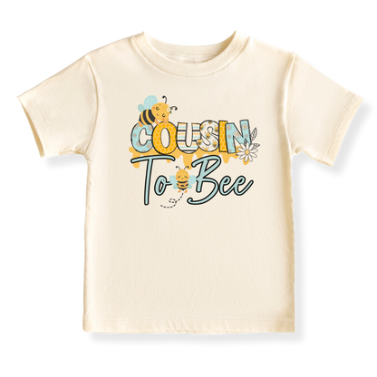Cousin to Bee Tshirt Cousin Baby Bodysuit, Kids & Toddler T-Shirt – Baby Announcement for Family