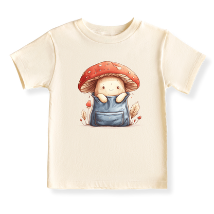 Mushroom Pocket Graphic Tee, Baby Bodysuit