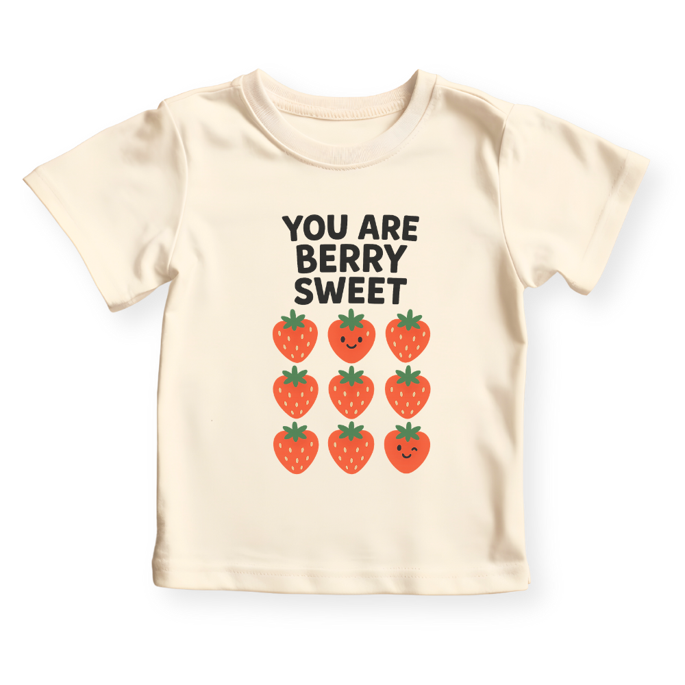 You are Berry Sweet Sweater – Baby Onesie | Toddler & Kids Tee | Unisex Strawberry Outfit