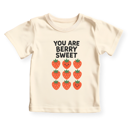 You are Berry Sweet Sweater – Baby Onesie | Toddler & Kids Tee | Unisex Strawberry Outfit