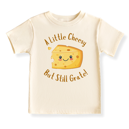 A Little Cheesy Baby Bodysuit, Kids & Toddler T-Shirt – Cute Cheese Outfit Gouda Cheddar