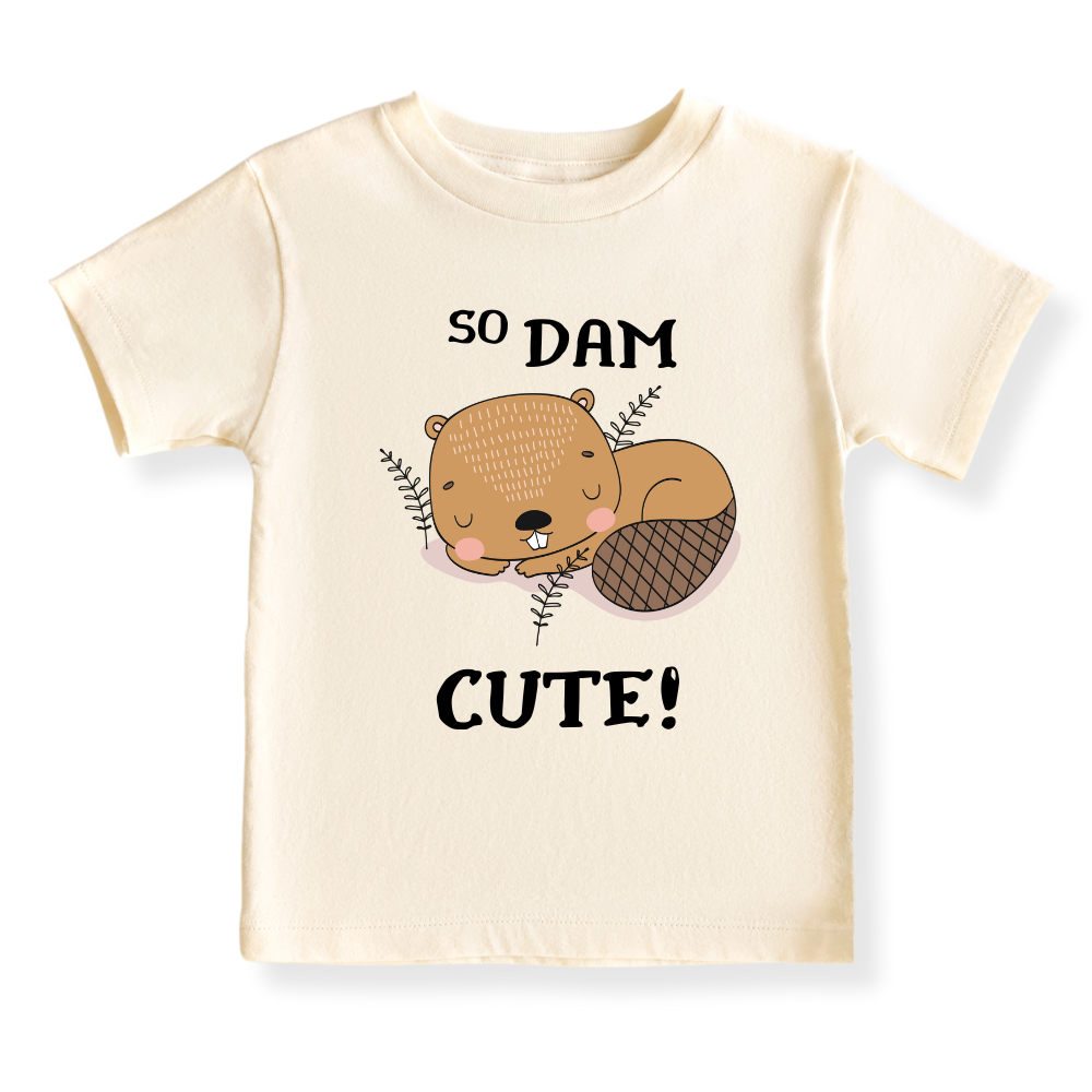 So Dam Cute Baby Bodysuit, Kids & Toddler T-Shirt – Cute Otter Animals Baby Clothes for Boys Girls