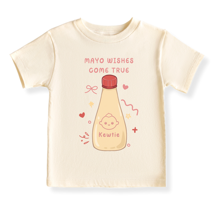 Mayo Wishes Come True Mayonnaise Baby Bodysuit - Mayonnaise Graphic Tee