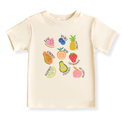 Fruits of the Spirits Tropical Fruits Baby Bodysuit – Inspirational Kids Tshirt