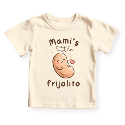 Mama's Little Frijolito Shirt - Cute Bean Baby Bodysuit - Matching Family Outfits