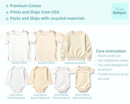 Our First Mother's Day Baby Bodysuit - 2026 Baby & Mommy Outfit