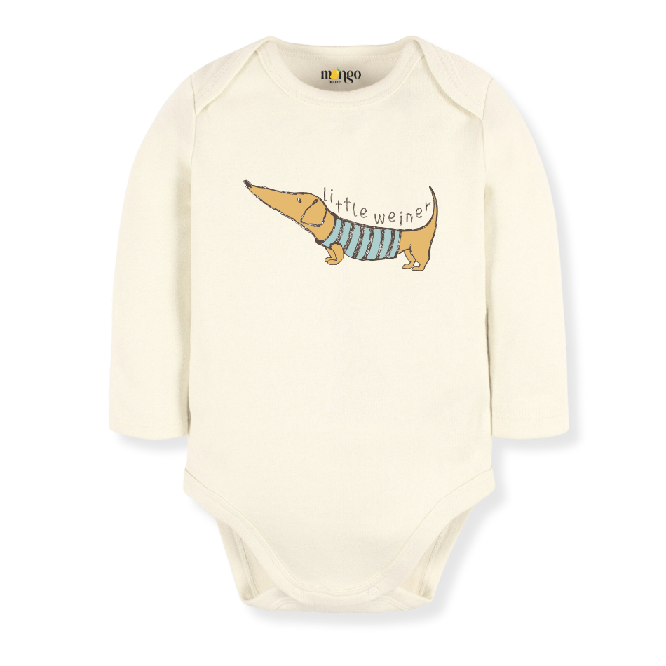 baby onesie onsie clothes girl boy funny newborn gifts outfit toddler infant jersey apparel daddy shirt baby shower kids unisex bodysuit little cute cool clothing mommy cotton newborn name personalized Weinner Dachshund Dog Lovers