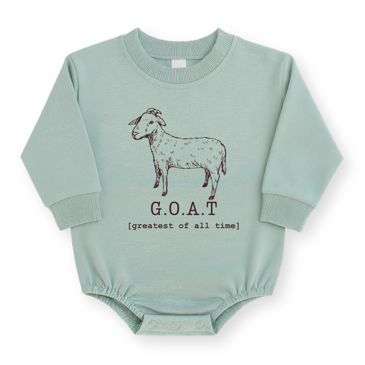 G.O.A.T. Baby Romper - Greatest of All Time Baby Bodysuit