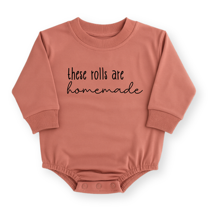 These Rolls are Homemade Baby Romper - Funny Baby Bodysuit