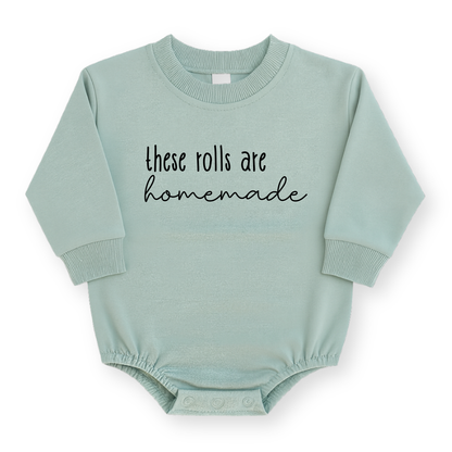 These Rolls are Homemade Baby Romper - Funny Baby Bodysuit