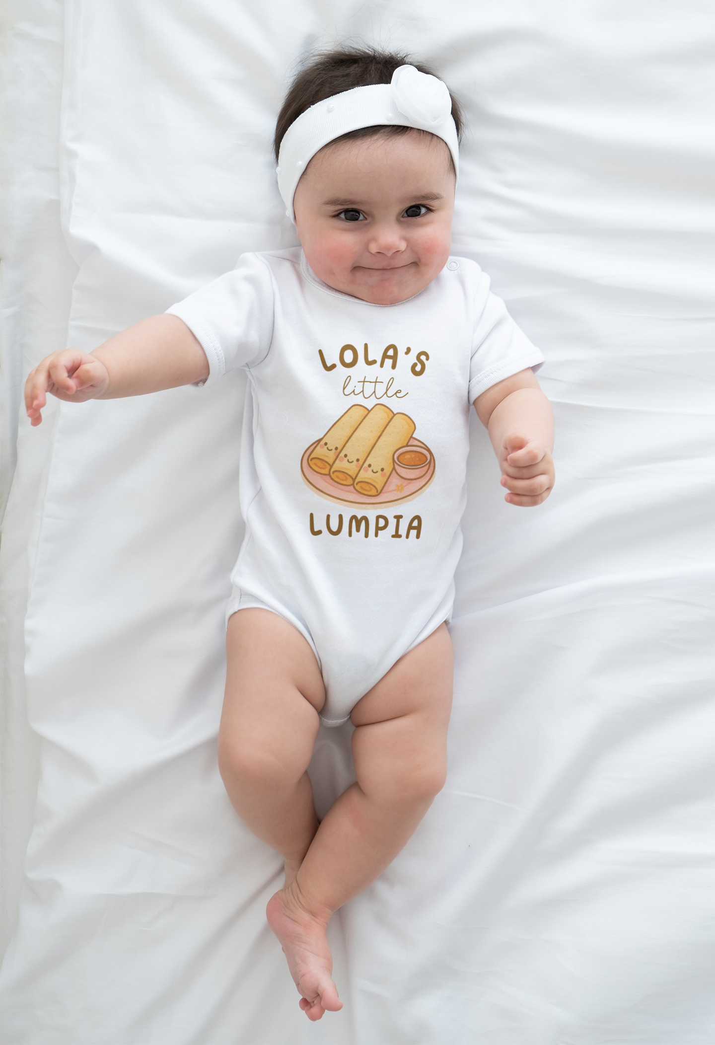 Lola's Little Lumpia | Cute Lumpia Apparel for Babies, Kids & Adults