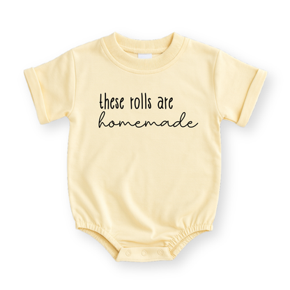 These Rolls are Homemade Baby Romper - Funny Baby Bodysuit