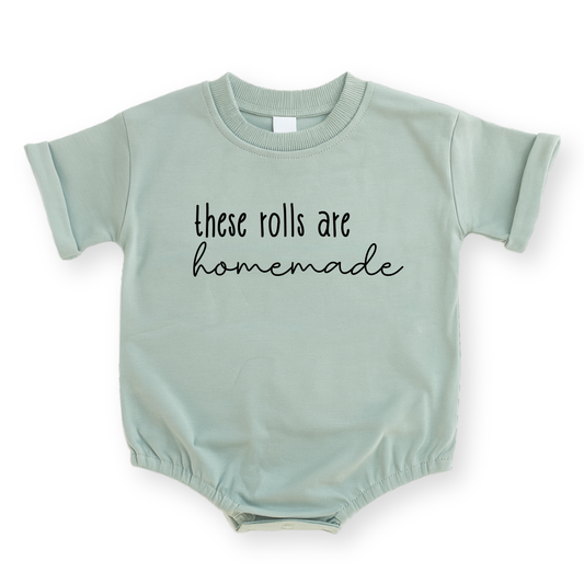 These Rolls are Homemade Baby Romper - Funny Baby Bodysuit